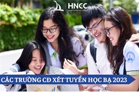 Cập nhật các trường Cao đẳng xét tuyển học bạ ở Hà Nội 2024 ( Mới nhất)